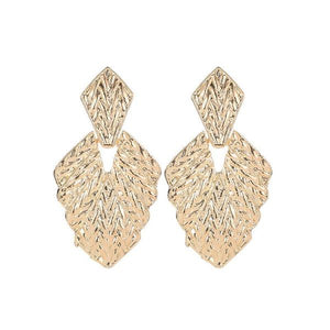 "Gilded Ivy" Drop Earring